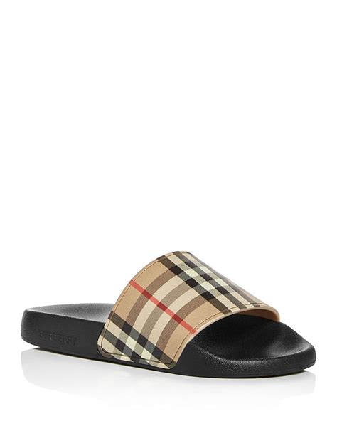 burberry mule|burberry slides for women.